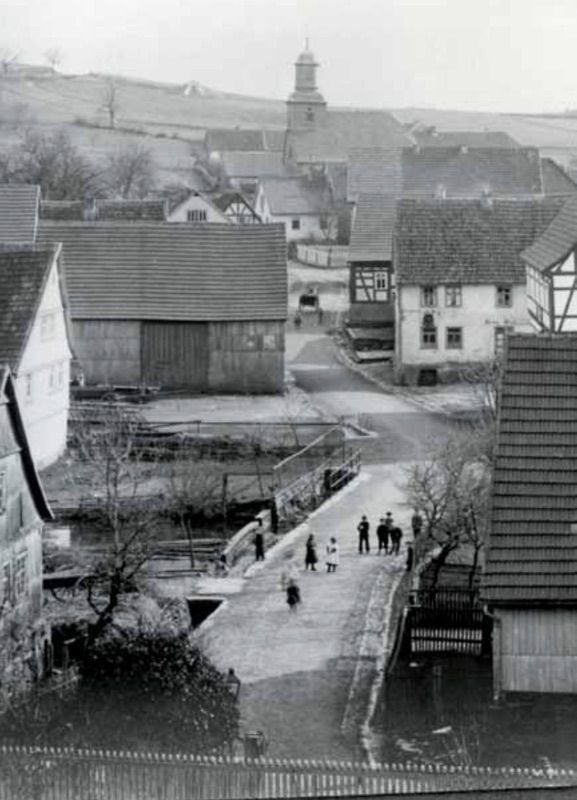 20241024 Blick Ortsmitte 1917 Blick Ortsmitte