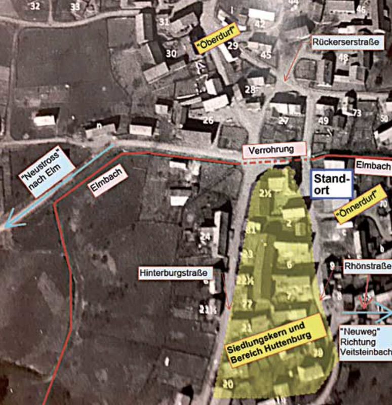 20241024 Dorfmitte Hutten Dorfmitte