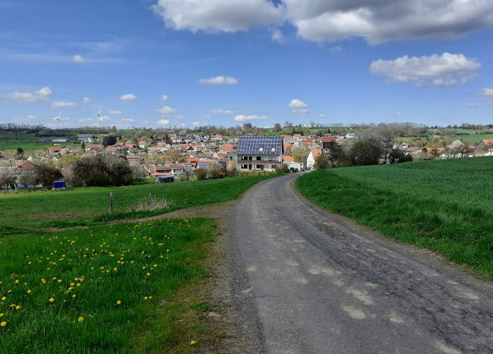Dorfansicht Hutten