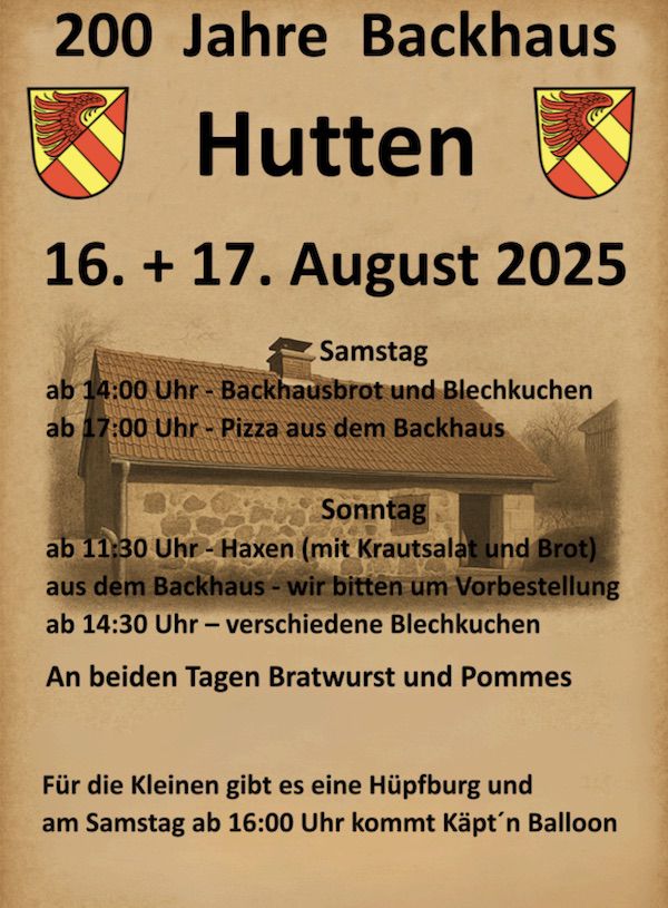 Flyer Backhausfest